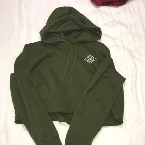 Y&R cropped hoodie